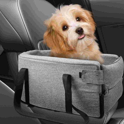 🚗🛏️ Car Pet Bed - Cozy Booster Seat