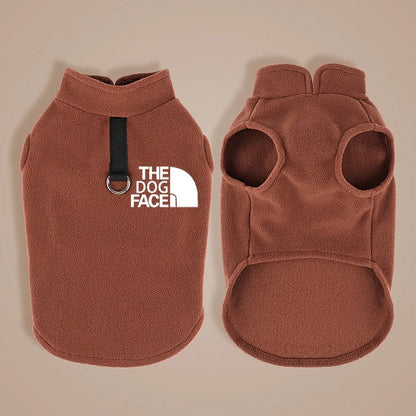 "The Dog Face" Warm Fleece Dog Sweater 🧥🐶